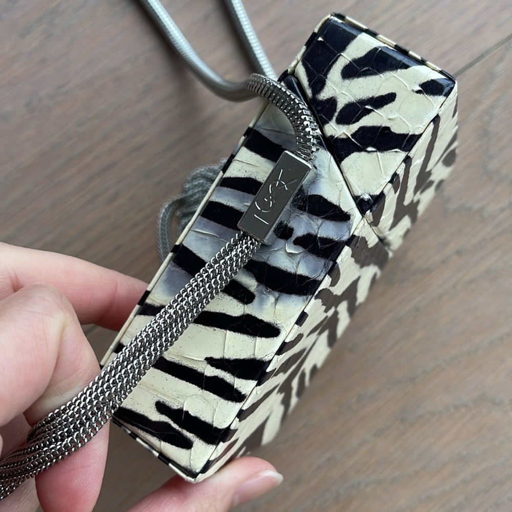 YSL cigarette box chain crossbody bag - Picture 6 of 12